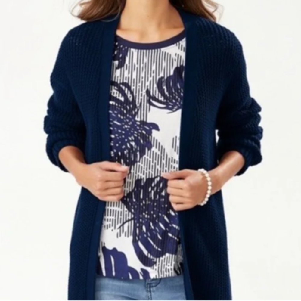 TOMMY BAHAMA Women's Open Front Knit Cardigan